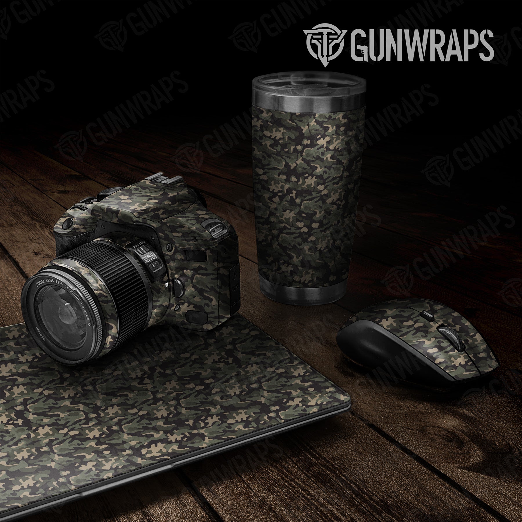 Classic Militant Green Camo Universal Sheet