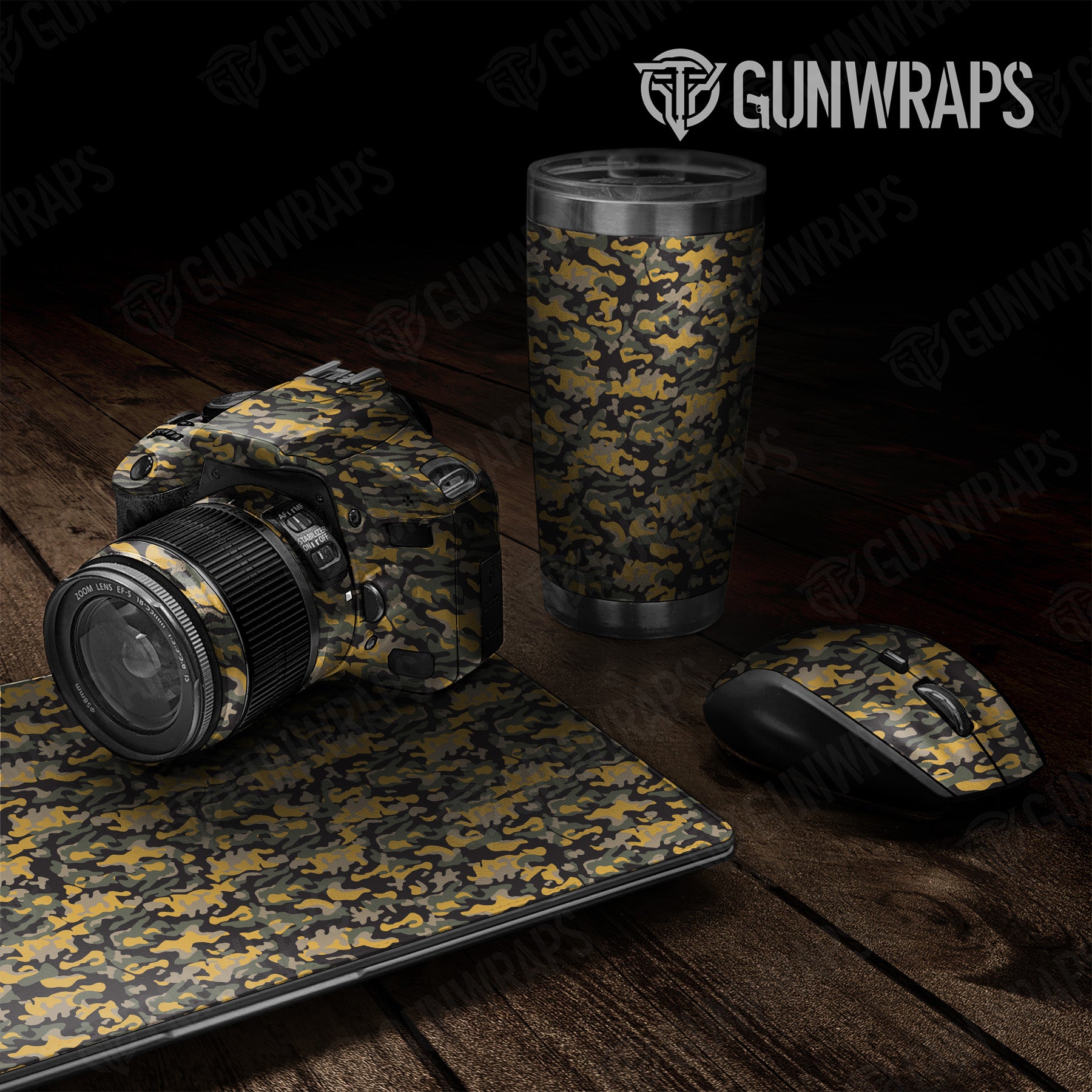 Classic Militant Yellow Camo Universal Sheet