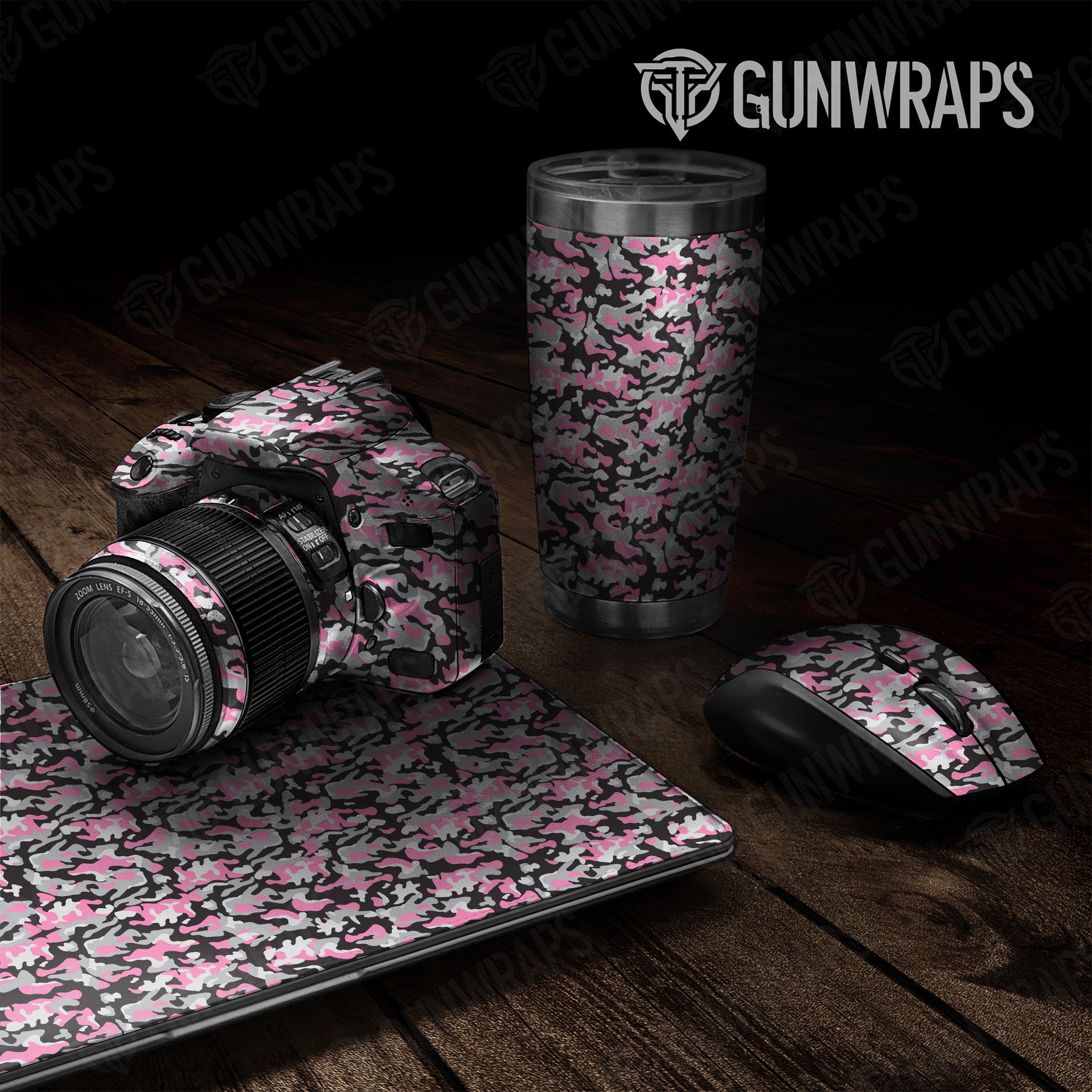 Classic Pink Tiger Camo Universal Sheet