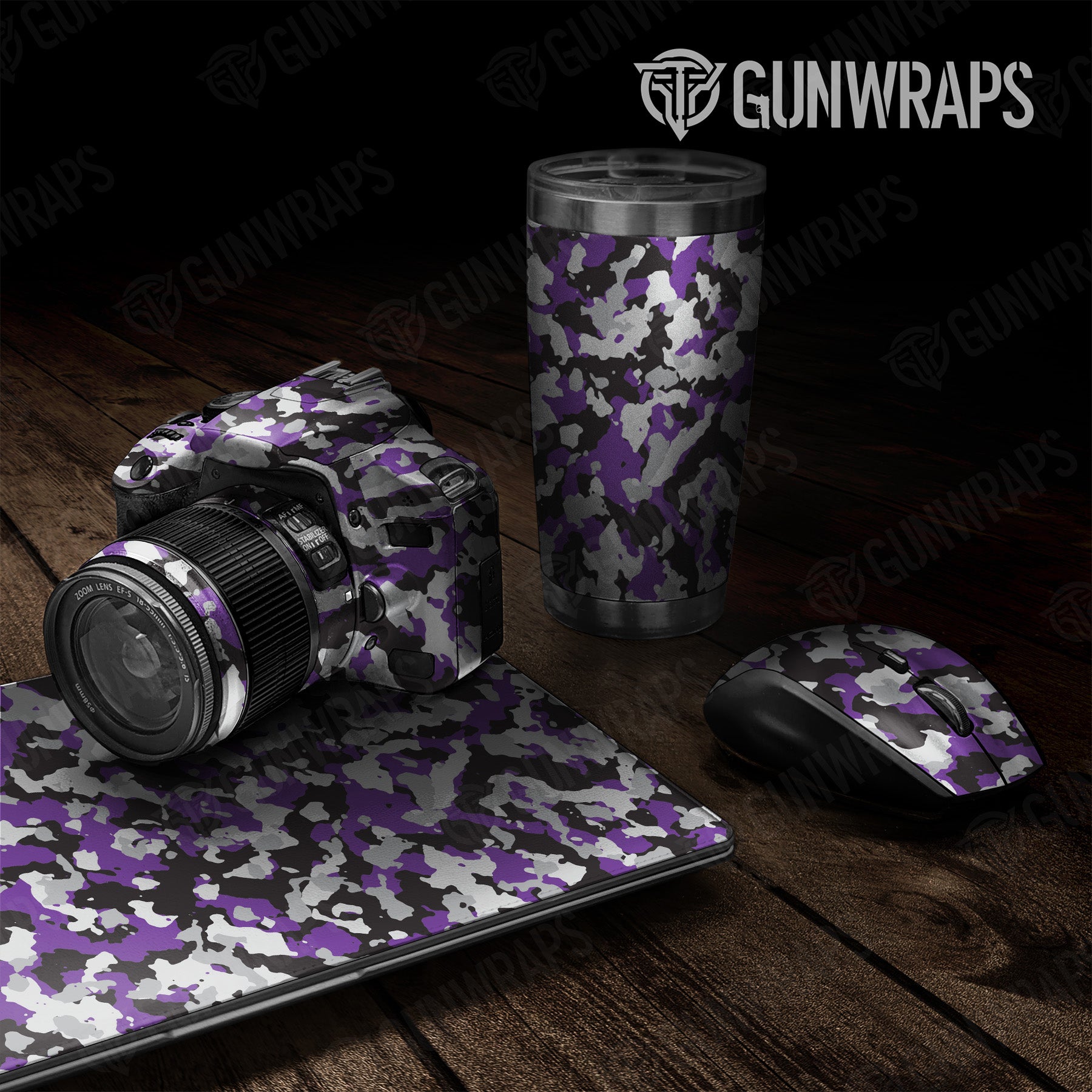Cumulus Purple Tiger Camo Universal Sheet