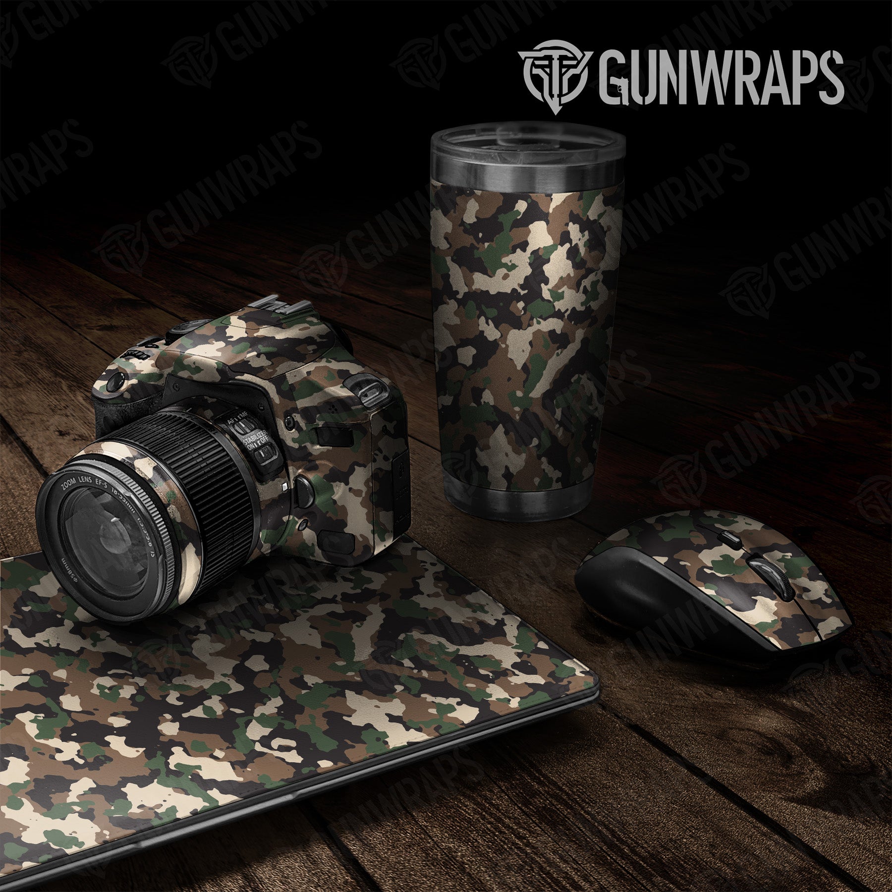Cumulus Woodland Camo Universal Sheet
