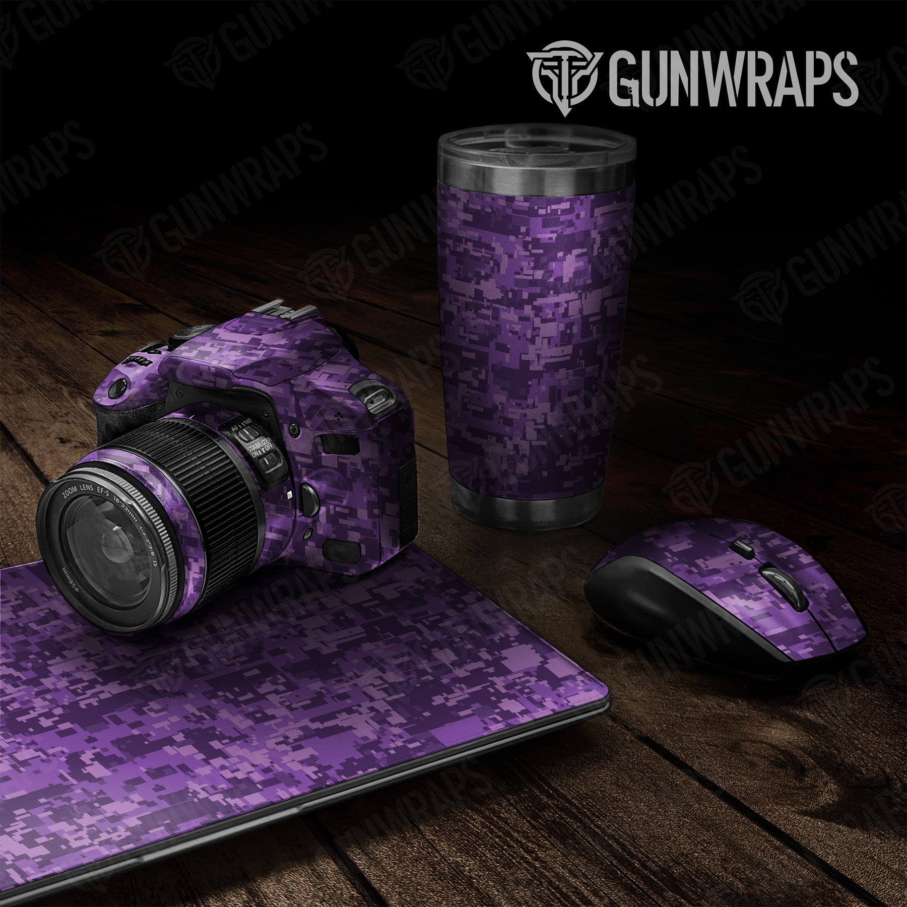 Digital Elite Purple Camo Universal Sheet