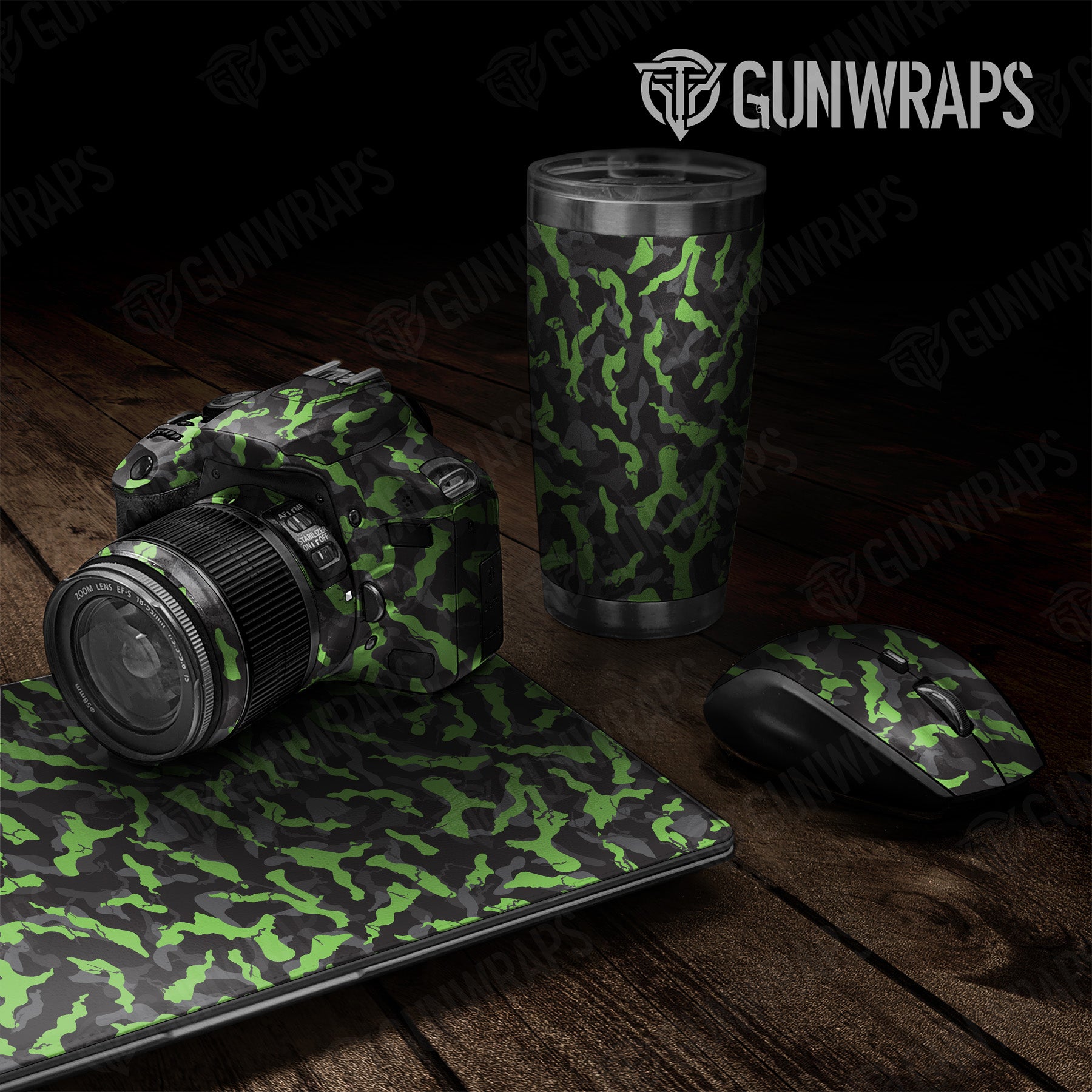Ragged Metro Green Camo Universal Sheet