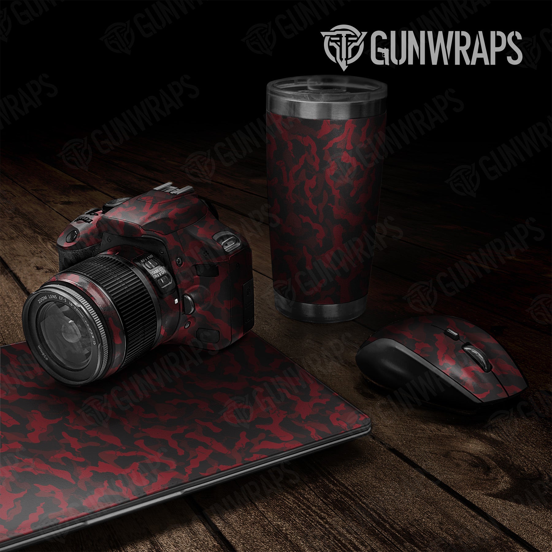 Ragged Vampire Red Camo Universal Sheet