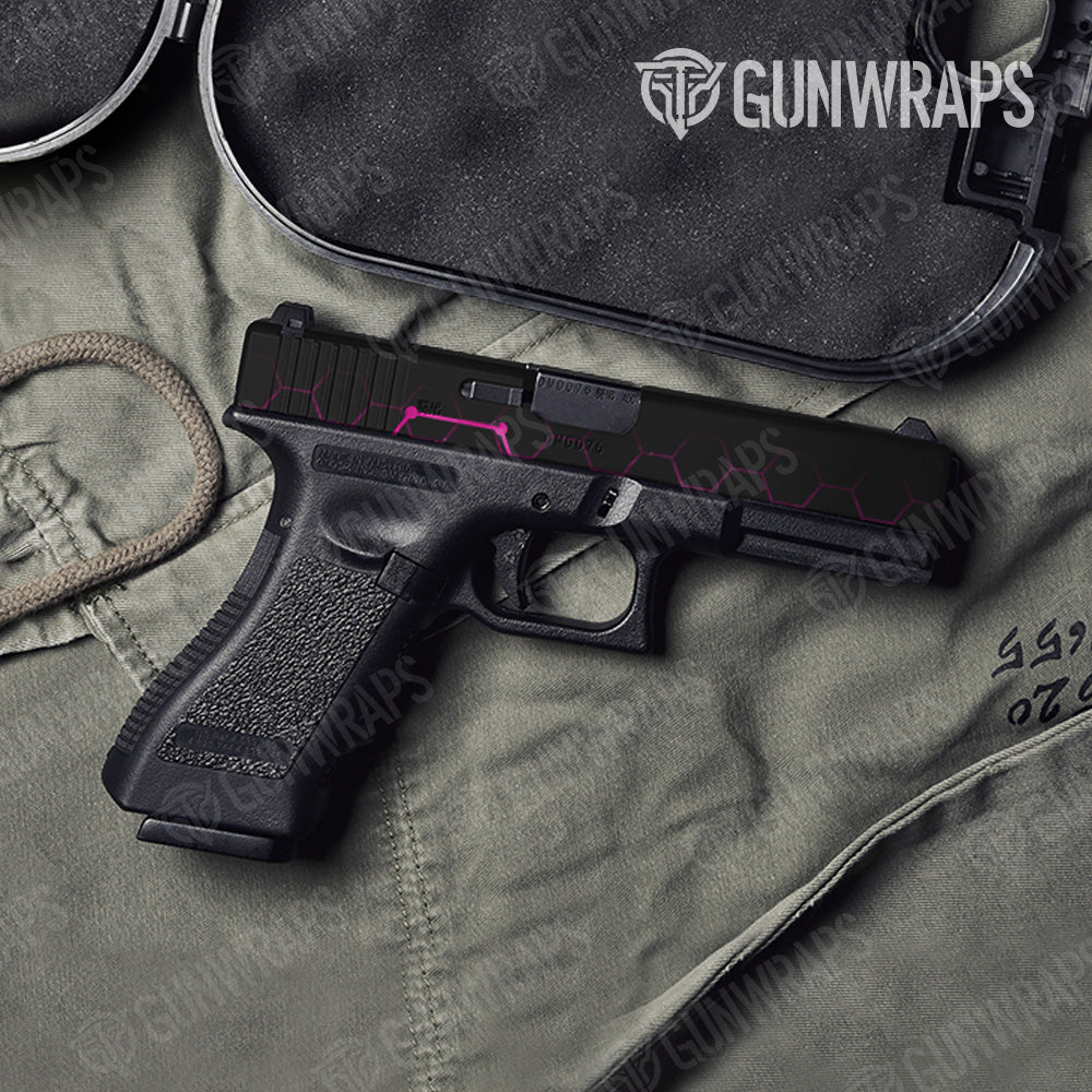 Vivid Hex Magenta Gun Skin Vinyl Wrap