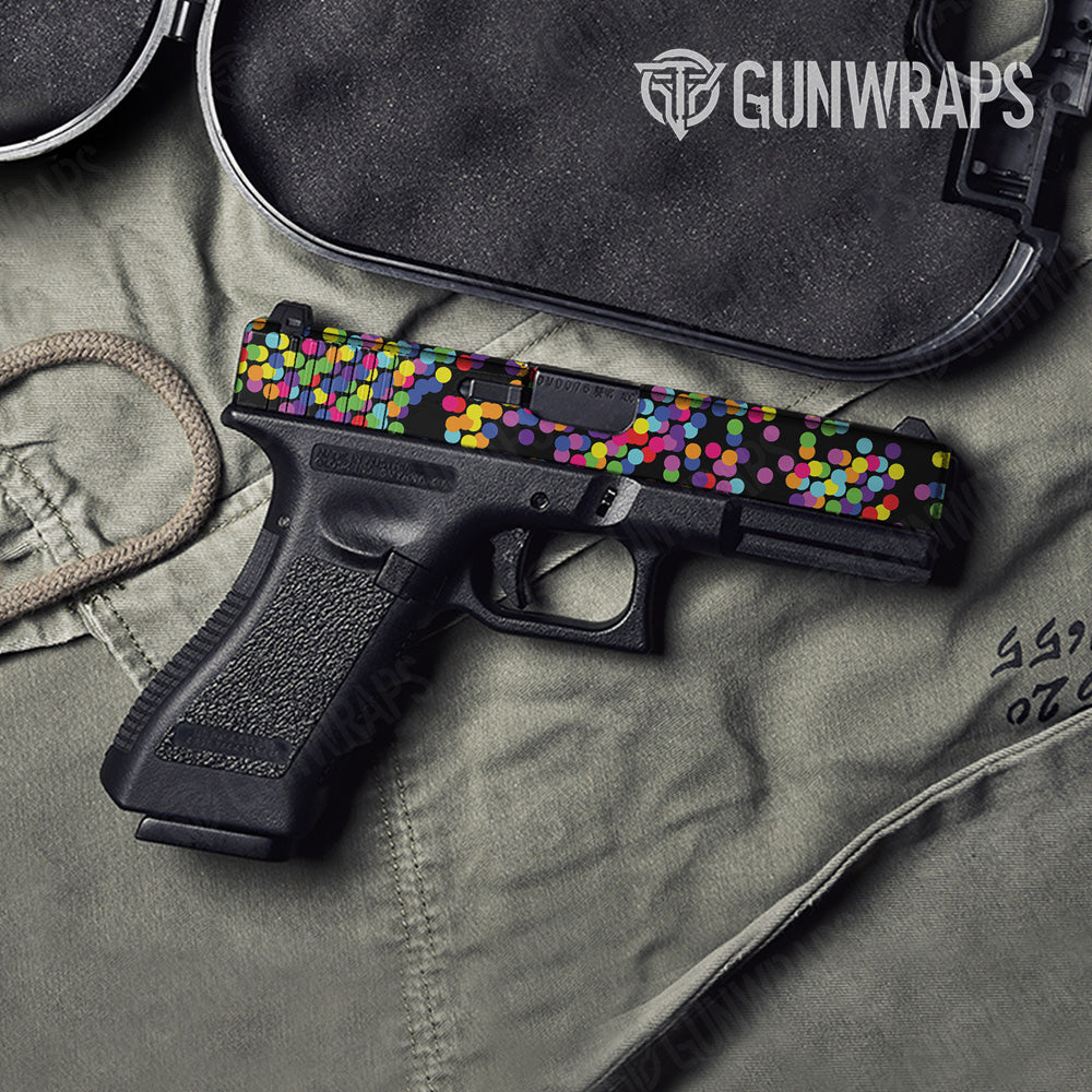 Pistol Slide Eclipse Camo Multicolor Gun Skin Pattern