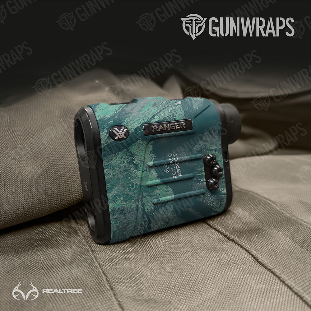 Rangefinder Realtree Aspect Sea Foam Camo Gear Skin Vinyl Wrap