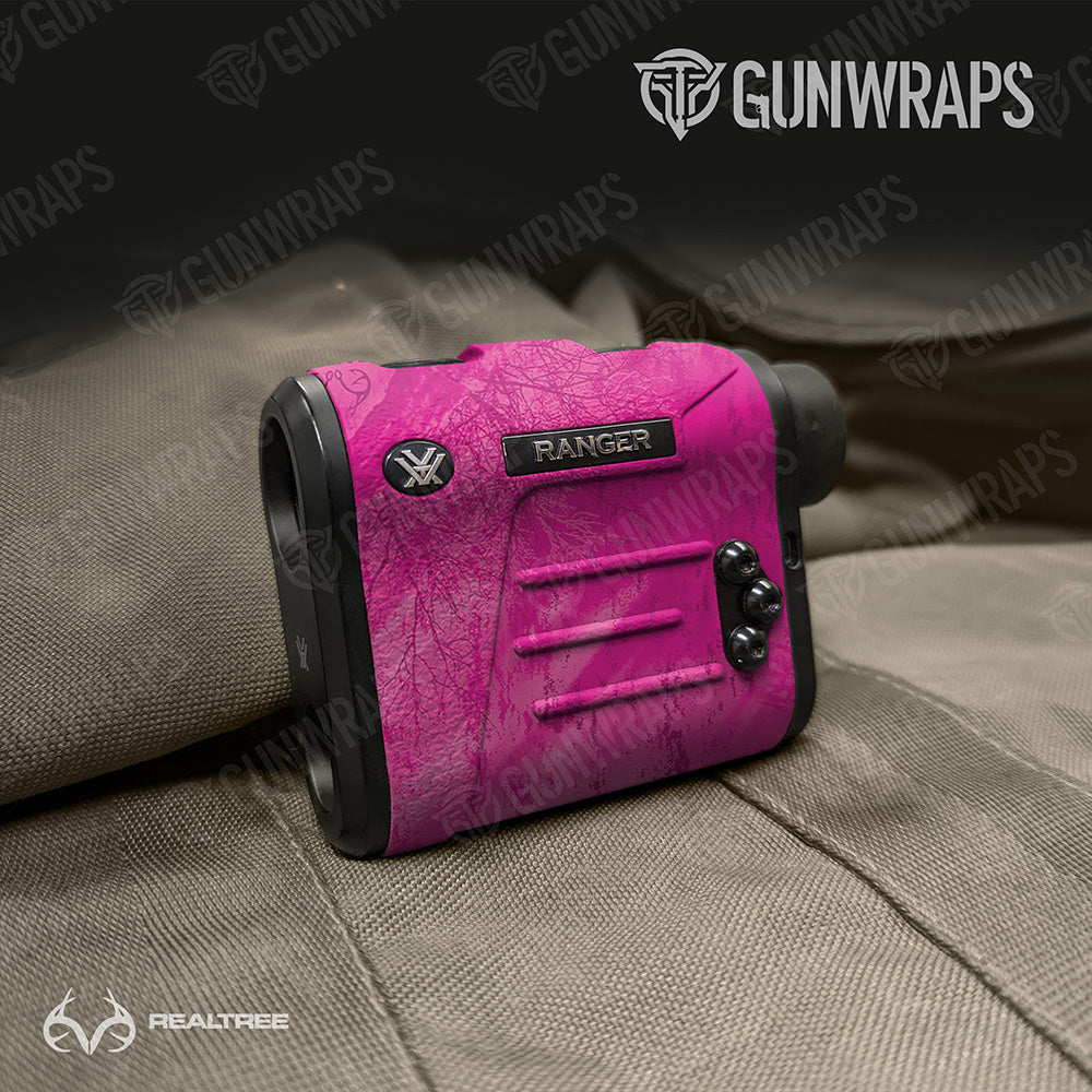 Rangefinder Realtree Fishing Magenta Camo Gear Skin Vinyl Wrap