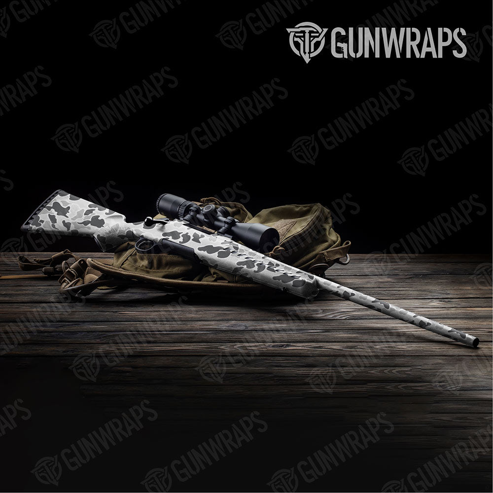 Old School Duck Snow Gun Skin Vinyl Wrap