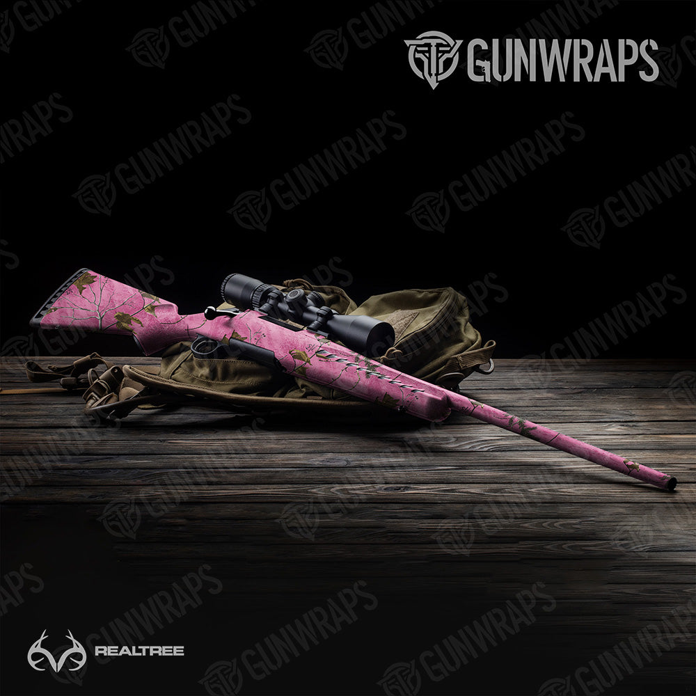 Rifle Realtree XTRA Colors Pink Camo Gun Skin Vinyl Wrap
