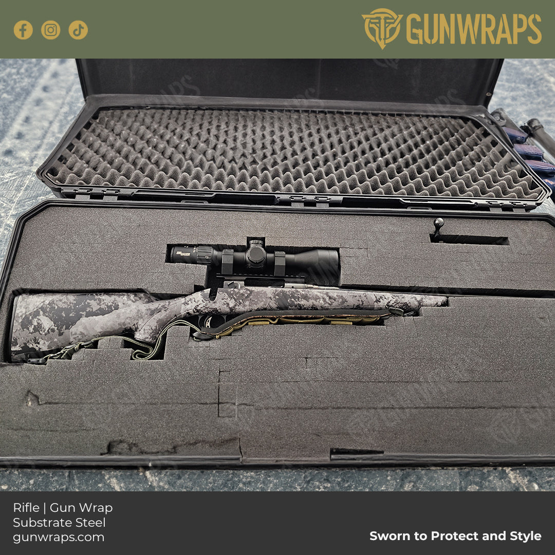Rifle Substrate Steel Camo