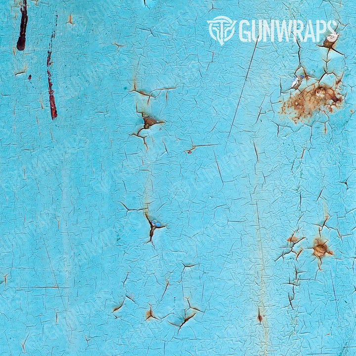 Knife Rust 3D Tiffany Blue Gear Skin Pattern