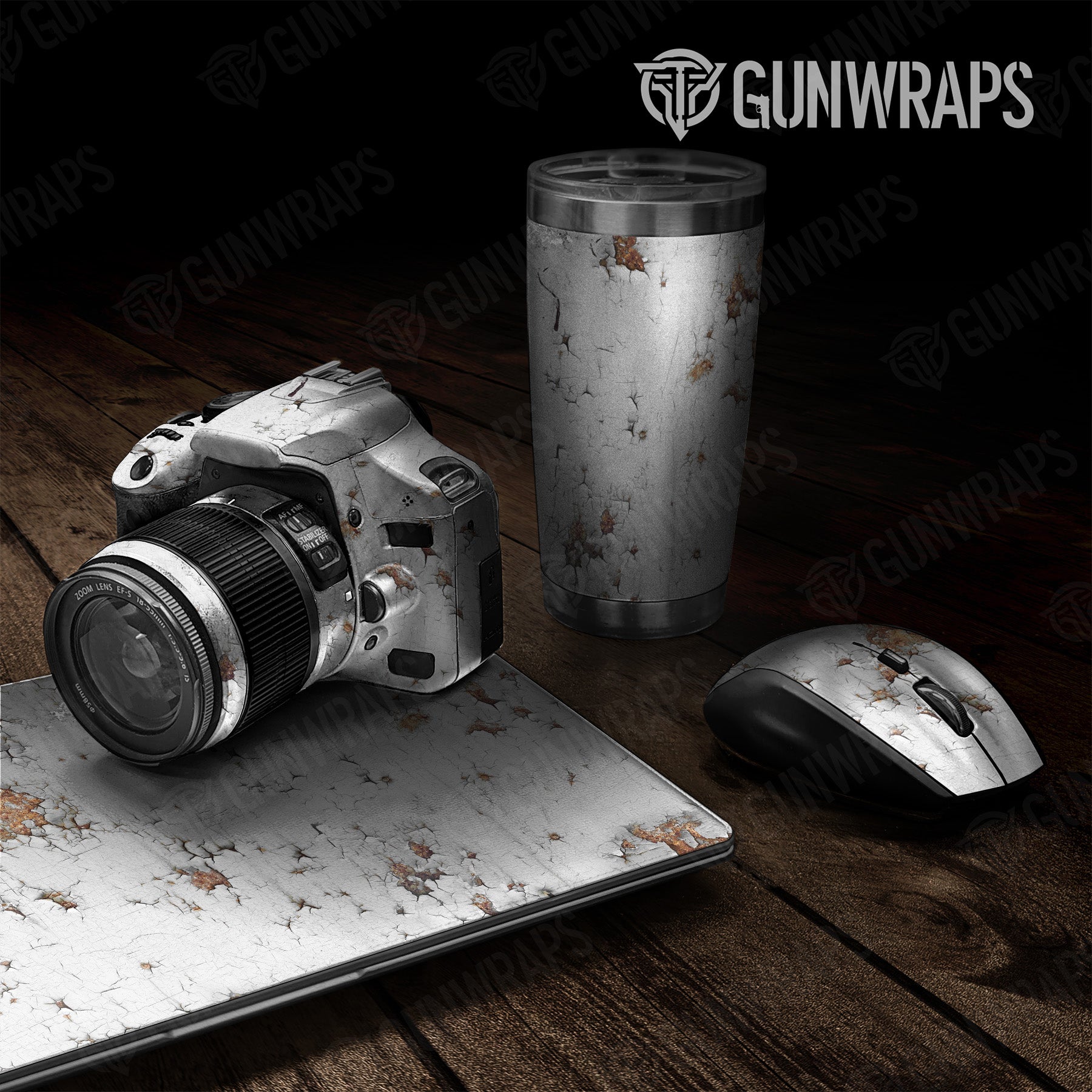 Rust 3D White Universal Sheet