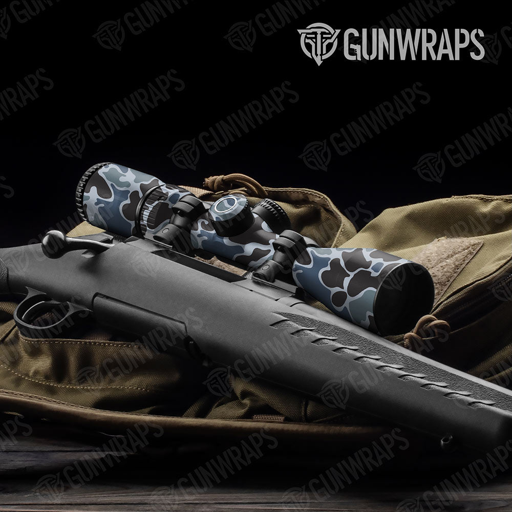 Old School Duck Navy Gun Skin Vinyl Wrap