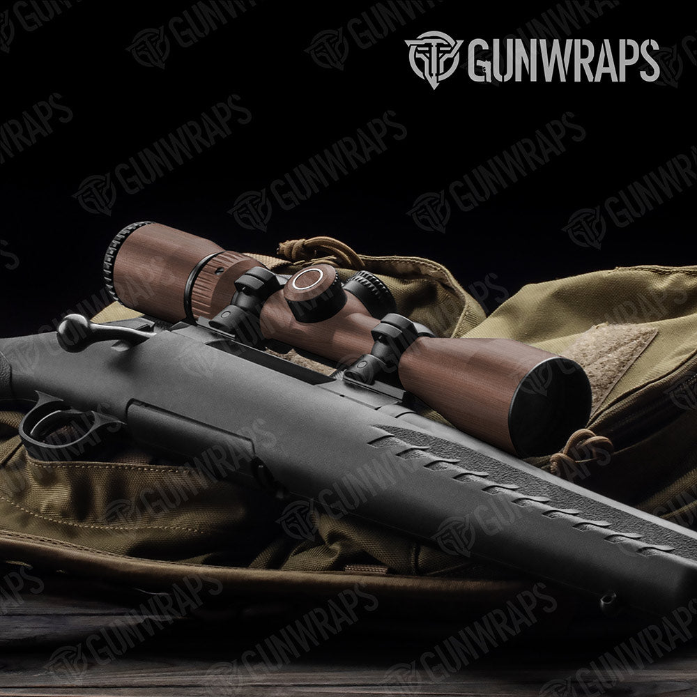 Woodgrain Caracas Gun Skin Vinyl Wrap