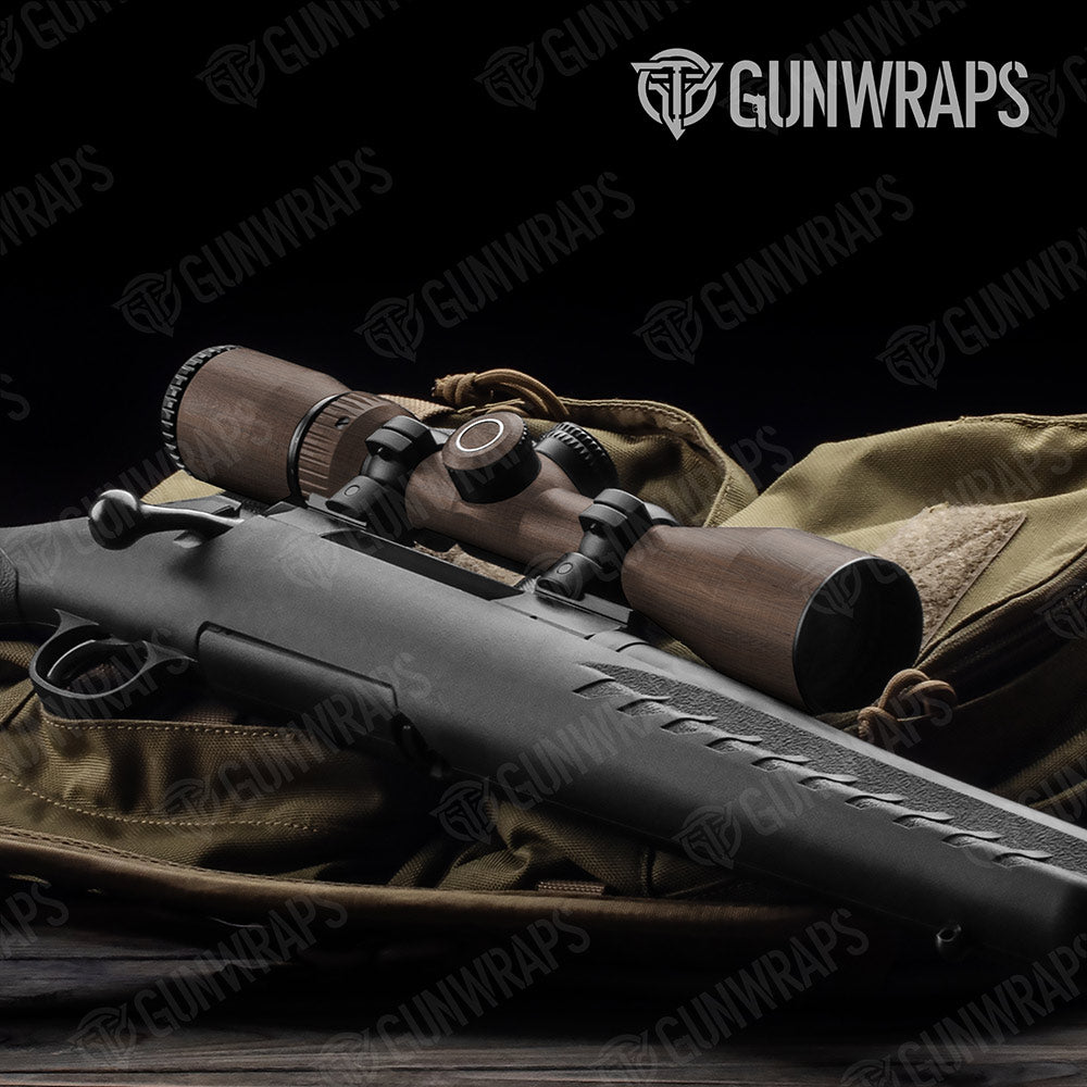 Woodgrain Recife Gun Skin Vinyl Wrap