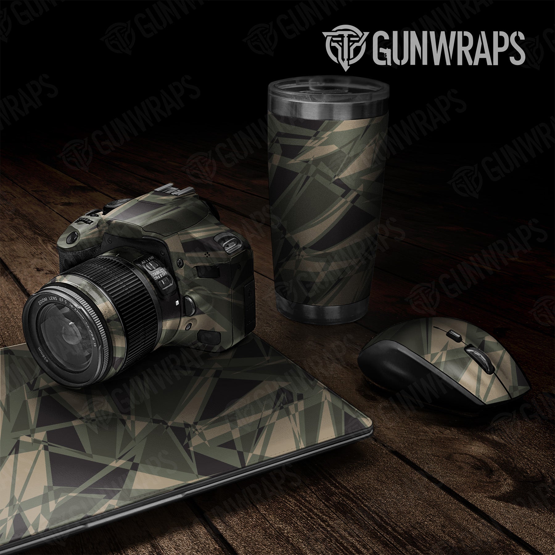 Sharp Militant Green Camo Universal Sheet