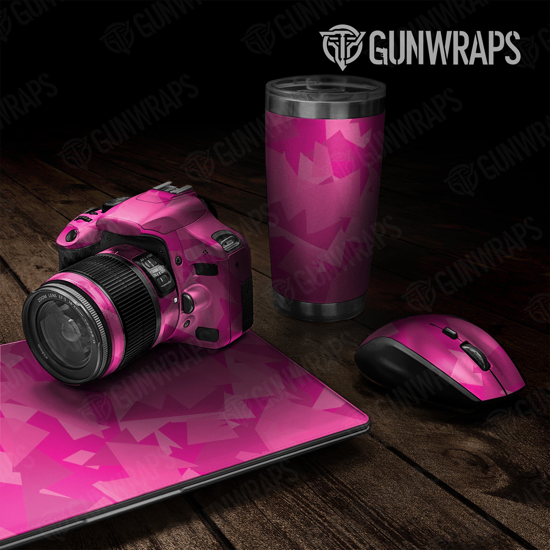 Shattered Elite Magenta Camo Universal Sheet