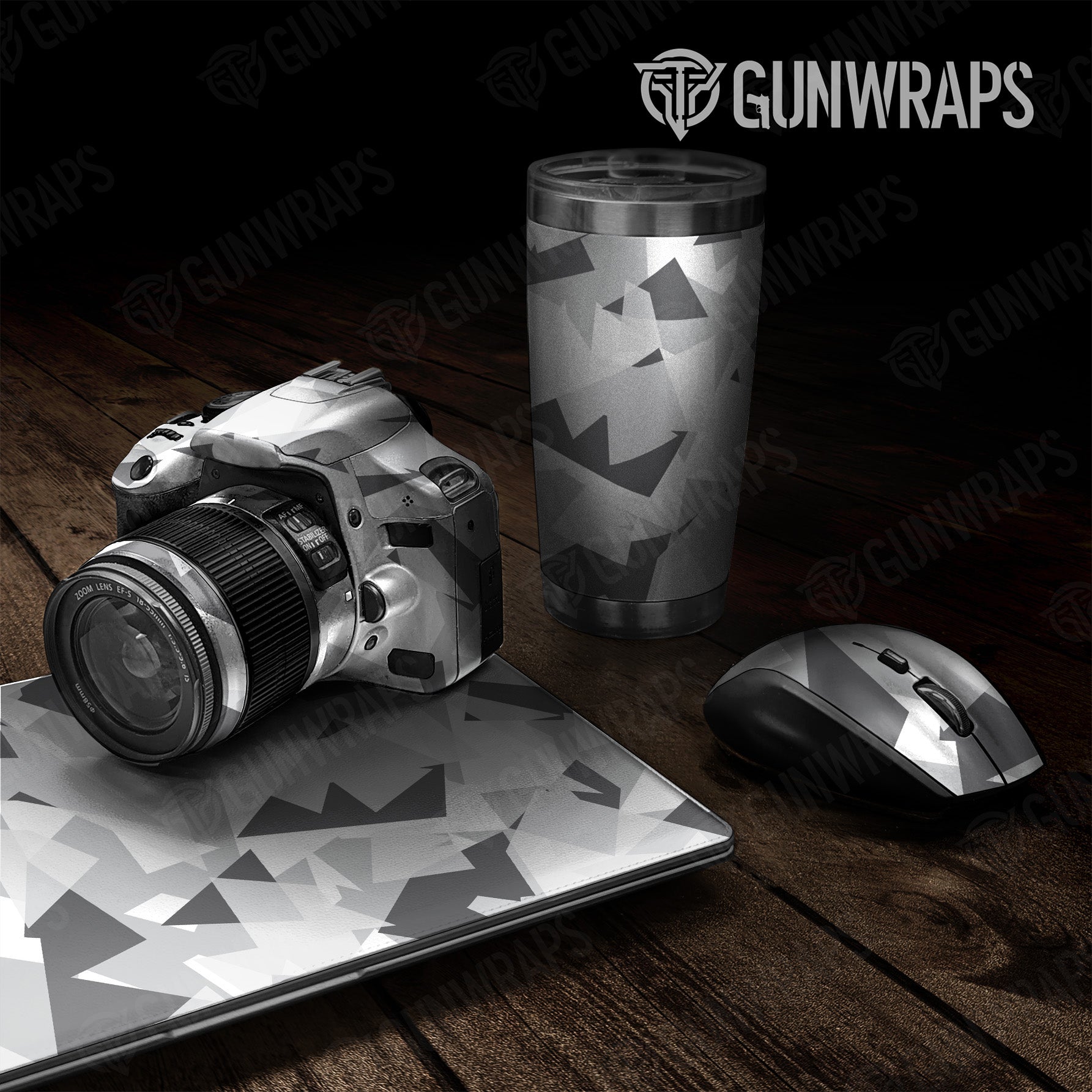 Shattered Snow Camo Universal Sheet