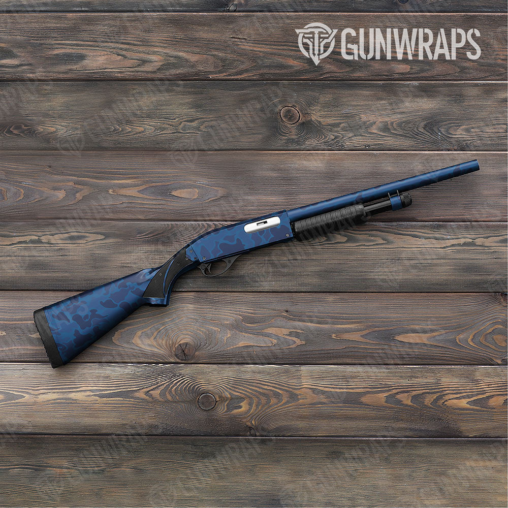 Old School Duck Elite Blue Gun Skin Vinyl Wrap