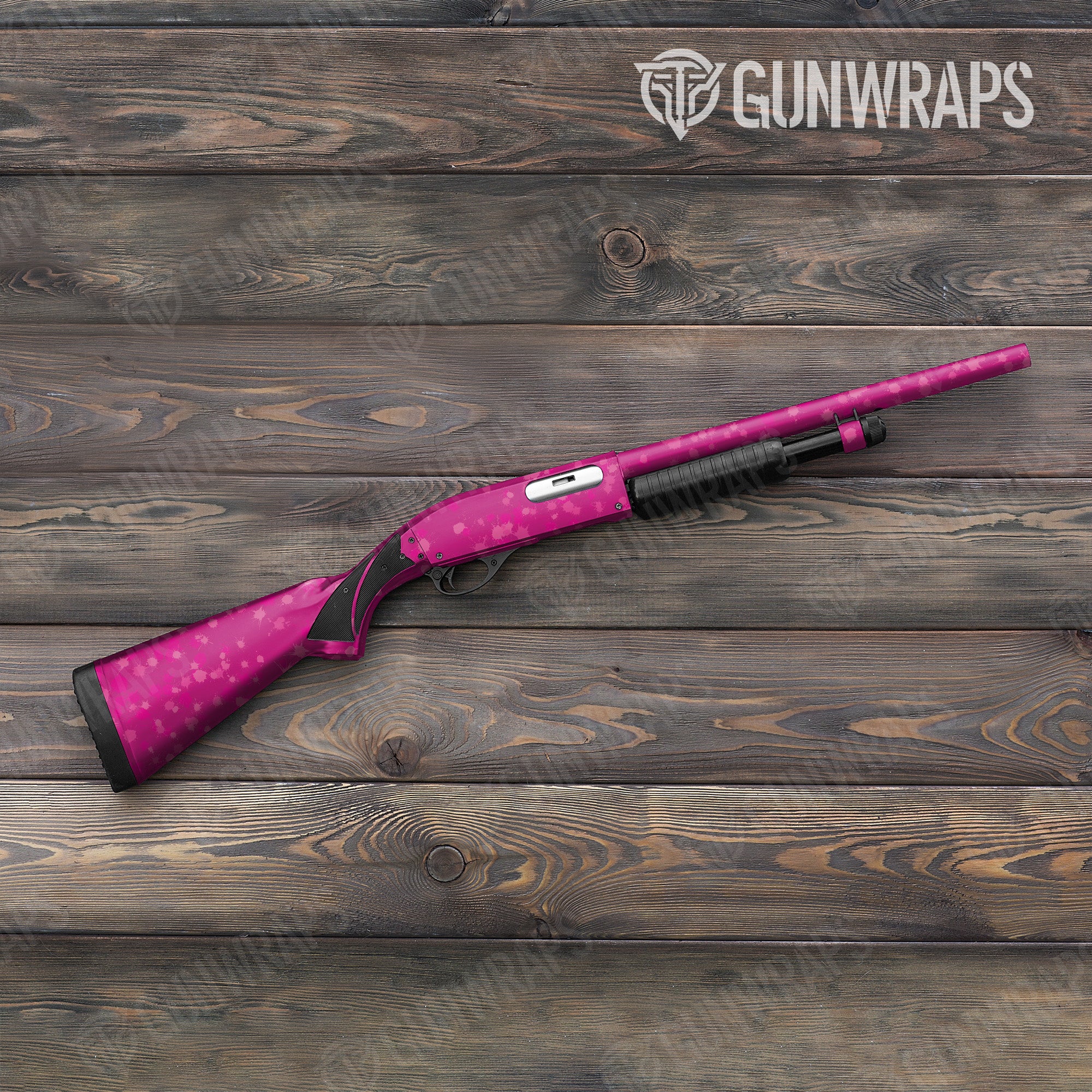Shotgun Paintball Elite Magenta Gun Skin Vinyl Wrap