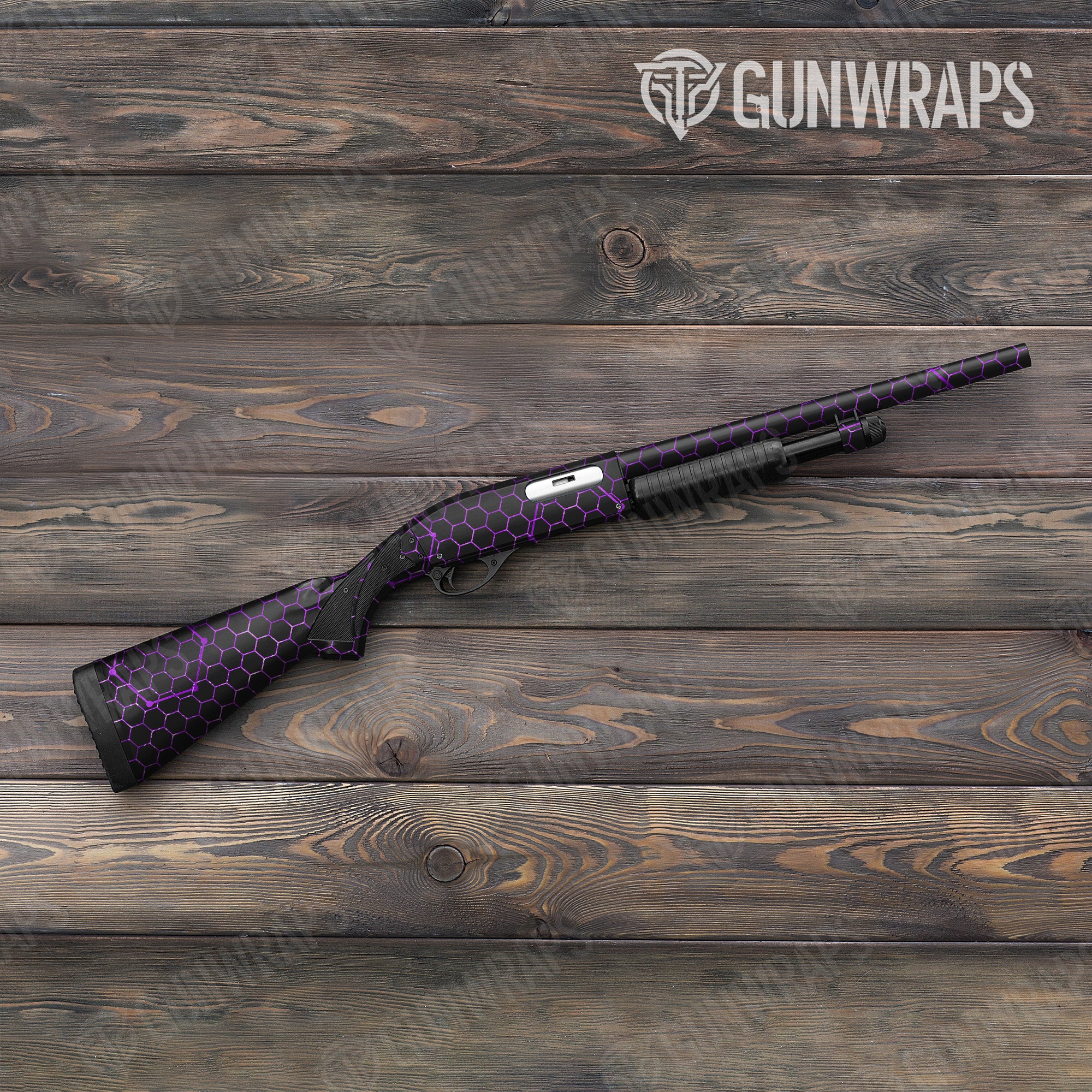 Vivid Hex Purple Gun Skin Vinyl Wrap