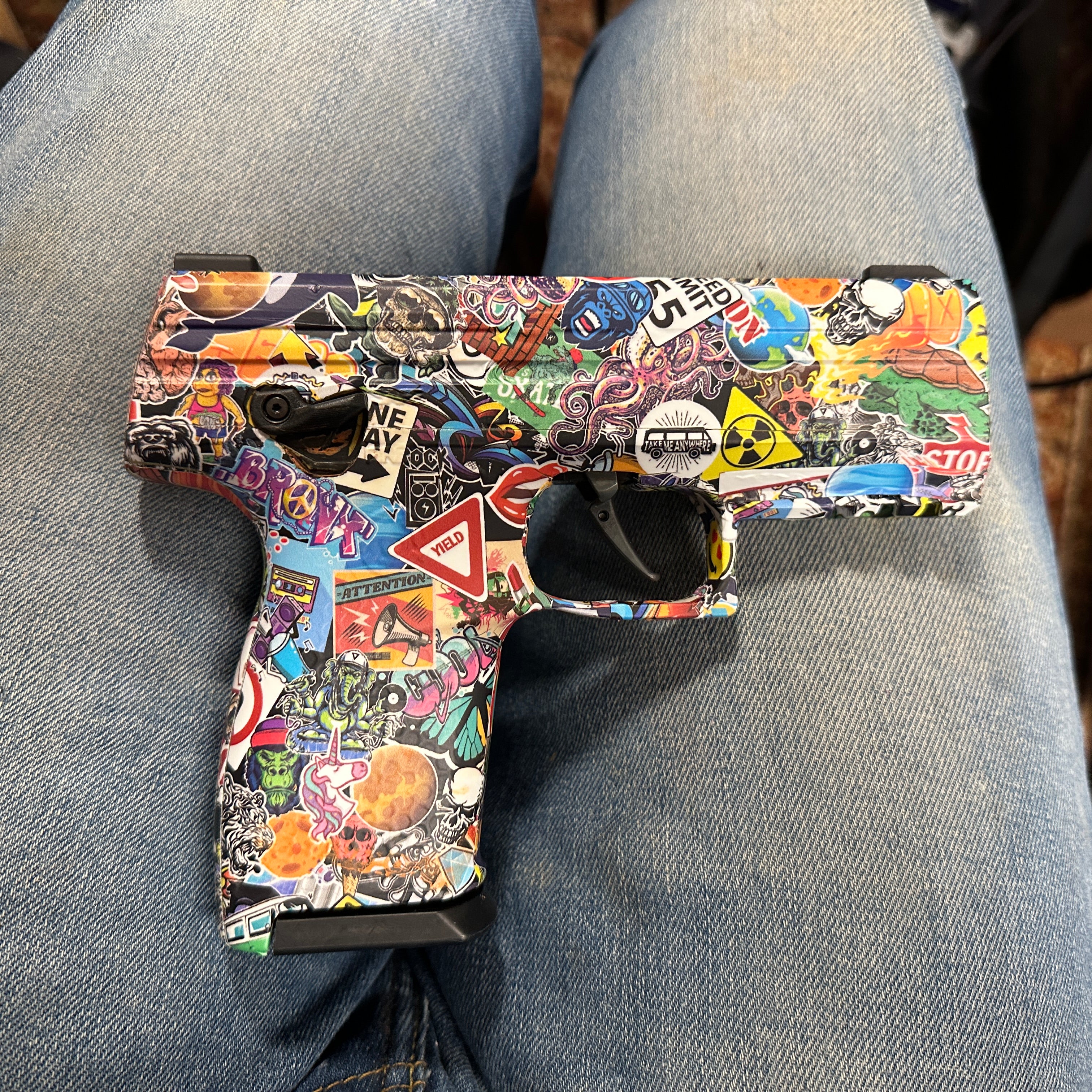 Handgun Sticker Bomb skin