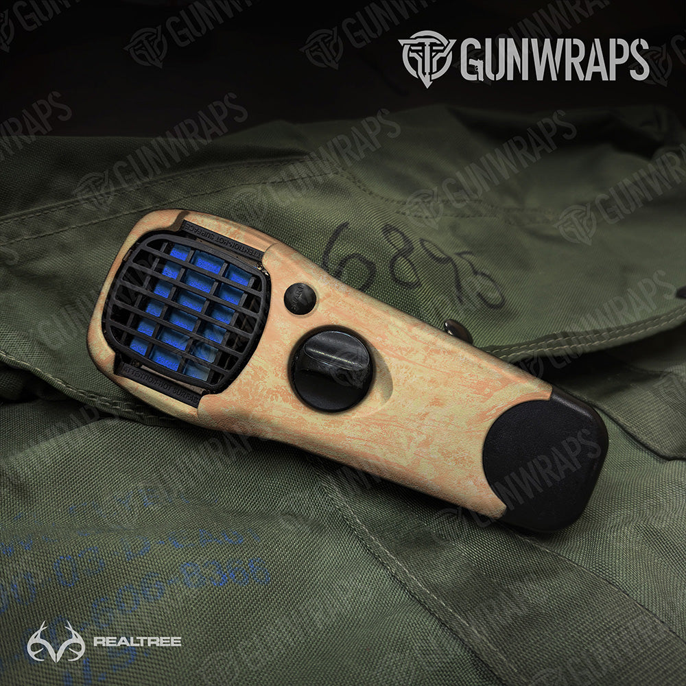 Thermacell Realtree Aspect Orange Sorbet Camo Gear Skin Vinyl Wrap