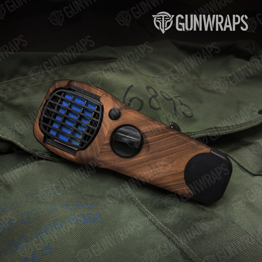 Woodgrain Dallas Gun Skin Vinyl Wrap