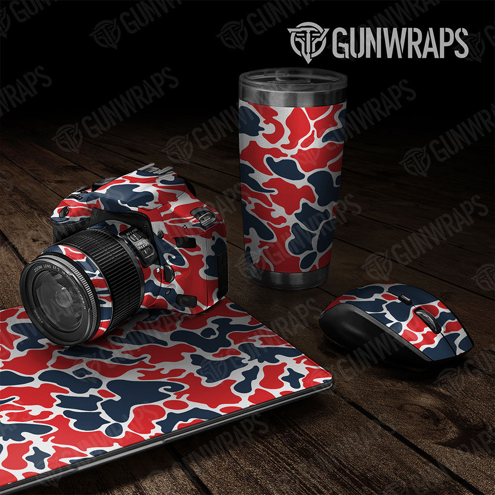 Old School Duck America Gun Skin Vinyl Wrap