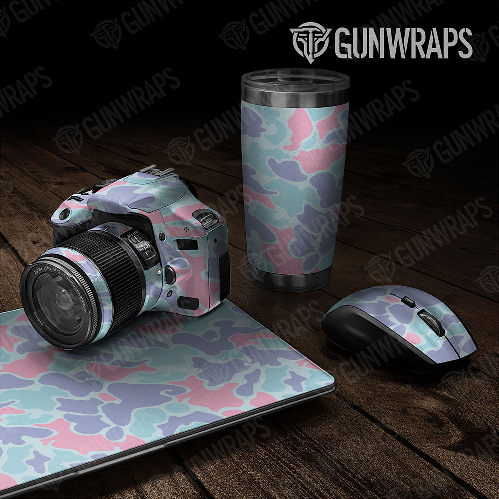 Old School Duck Cotton Candy Gun Skin Vinyl Wrap