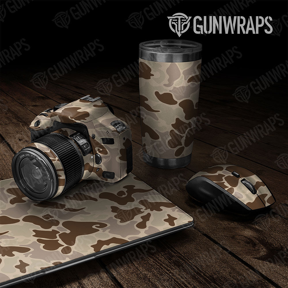 Old School Duck Desert Gun Skin Vinyl Wrap