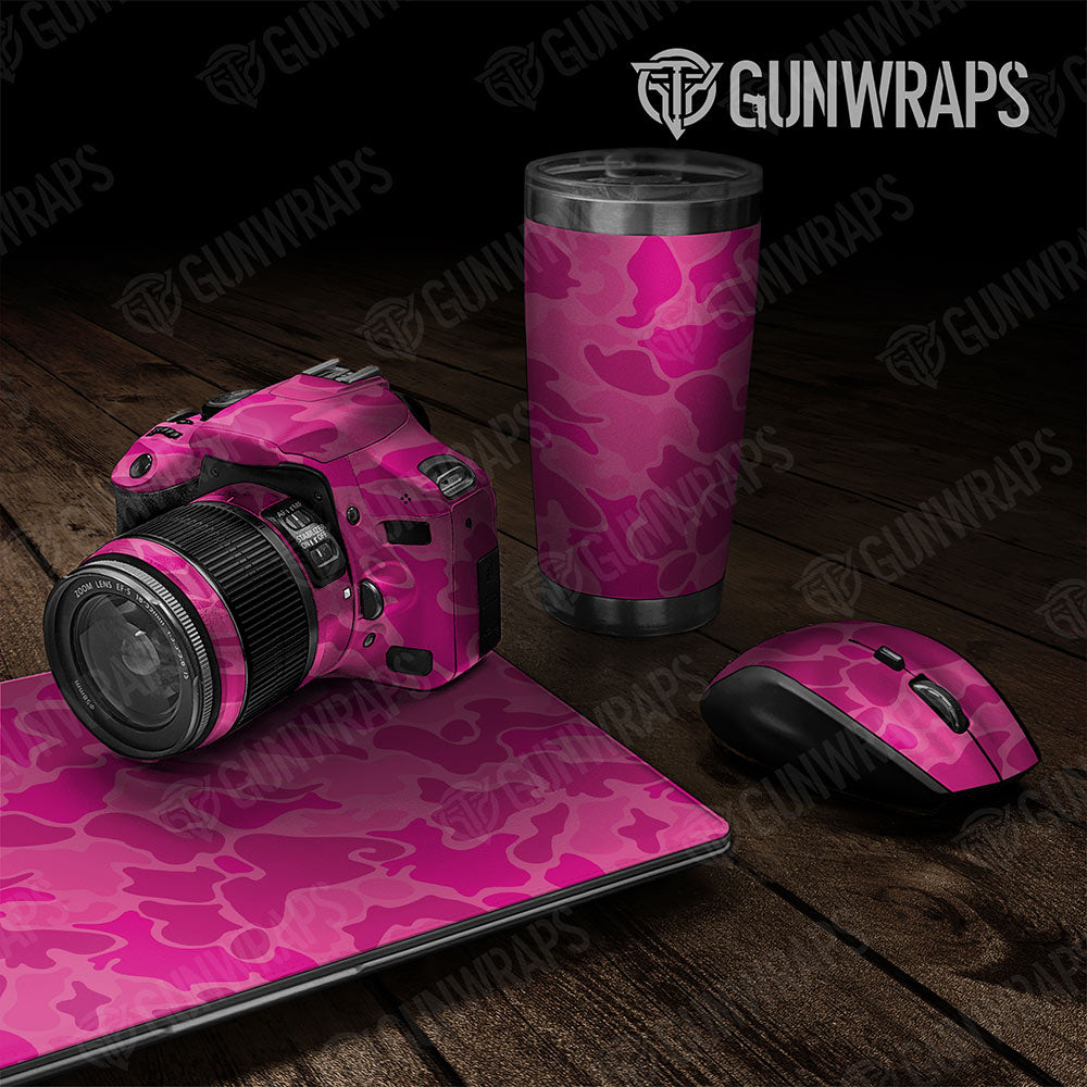 Old School Duck Elite Magenta Gun Skin Vinyl Wrap