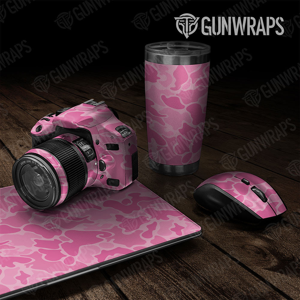 Old School Duck Elite Pink Gun Skin Vinyl Wrap