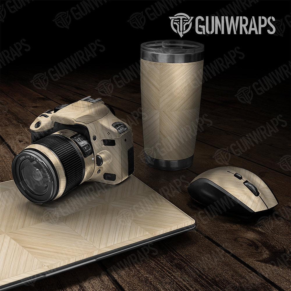 Woodgrain Montmartre Gun Skin Vinyl Wrap
