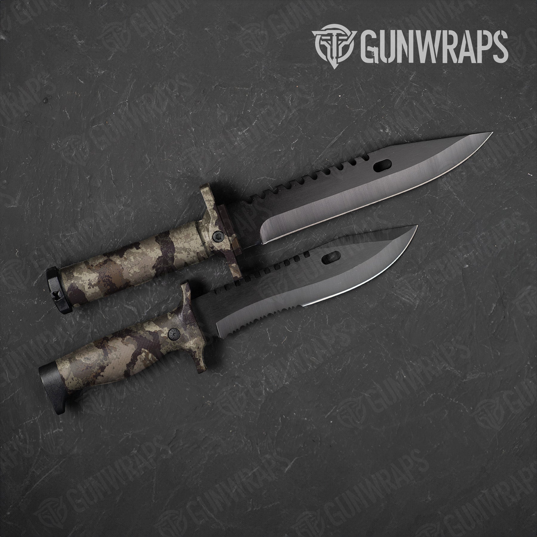 Knife Veil Cervidae Camo Gun Skin Vinyl Wrap