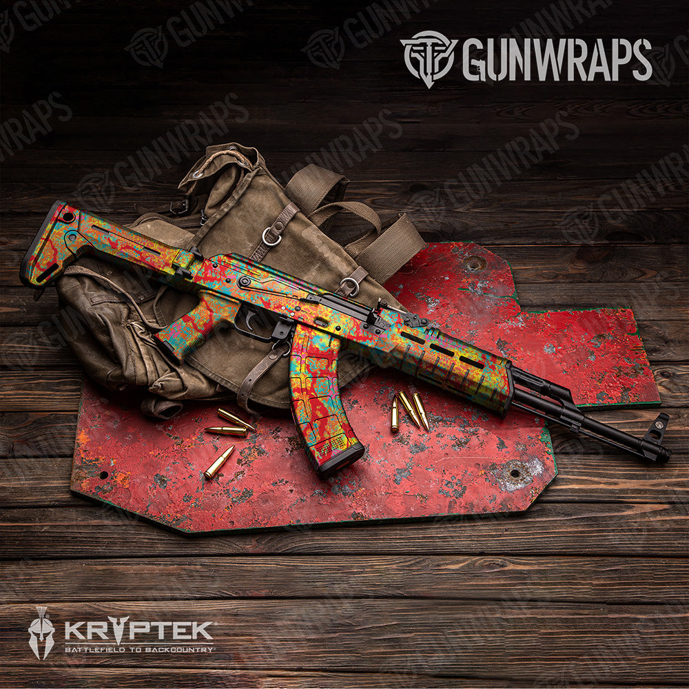 AK 47 Kryptek Obskura Loki Camo Gun Skin Vinyl Wrap