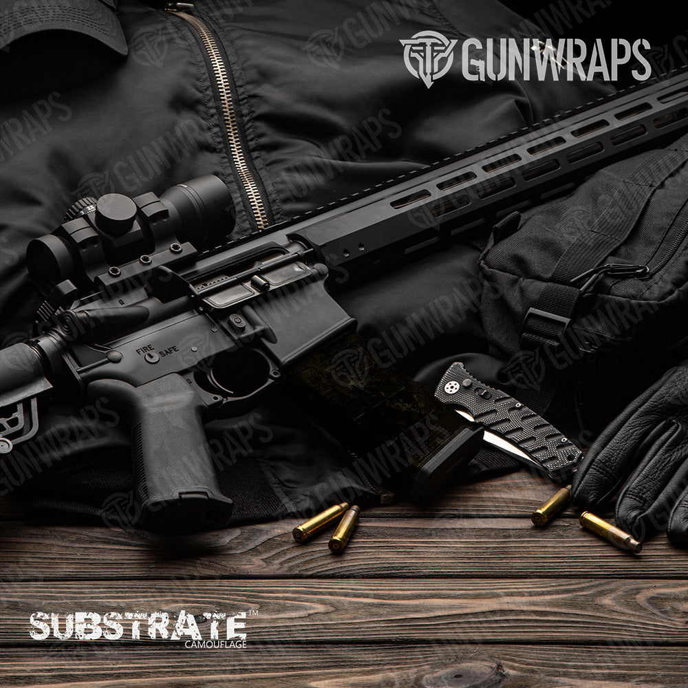 AR 15 Mag Substrate Strikeforce Camo Gun Skin Vinyl Wrap Film