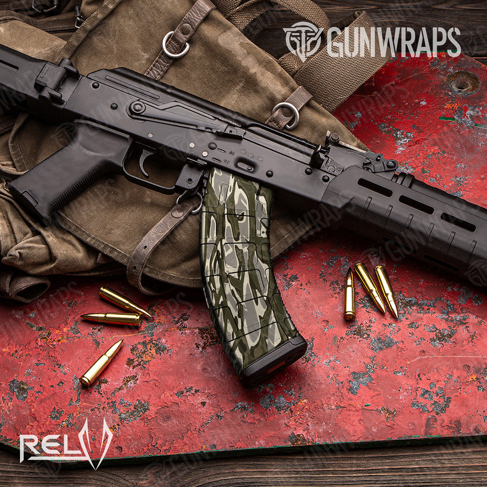 AK 47 Mag RELV X3 Dynohyde Camo Gun Skin Vinyl Wrap Film