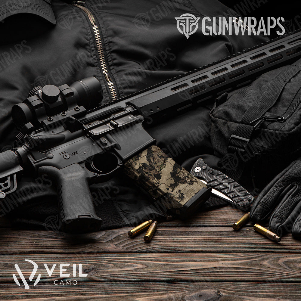AR 15 Mag Veil Whitetail Camo Gun Skin Vinyl Wrap