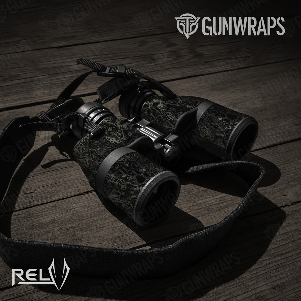 Binocular RELV Marauder Camo Gear Skin Vinyl Wrap Film