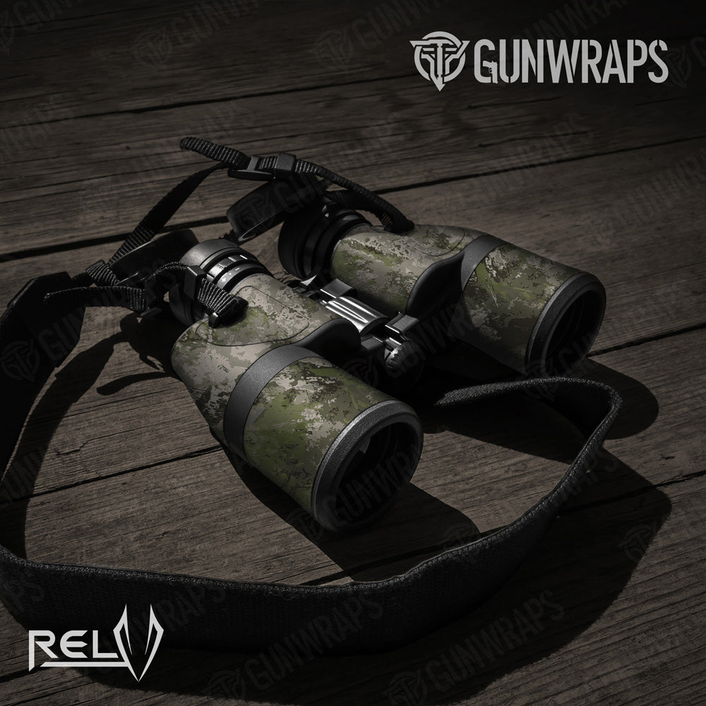 Binocular RELV Tunnel Rat Camo Gear Skin Vinyl Wrap Film