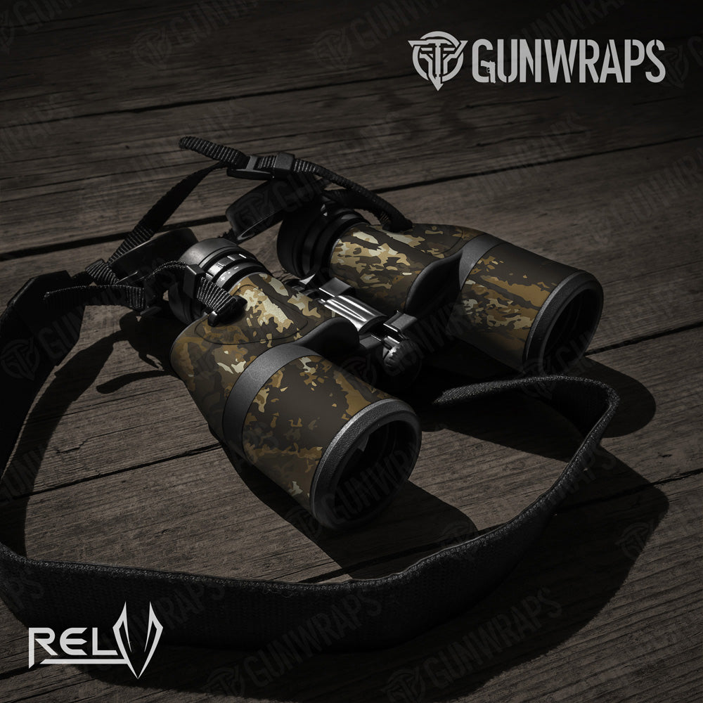 Binocular RELV X3 Harvester Camo Gear Skin Vinyl Wrap Film