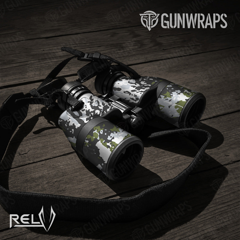 Binocular RELV X3 Timber Wolf Camo Gear Skin Vinyl Wrap Film