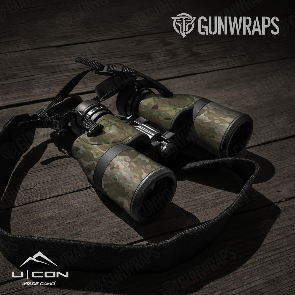Binocular A-TACS U|CON Original Camo Gear Skin Vinyl Wrap Film