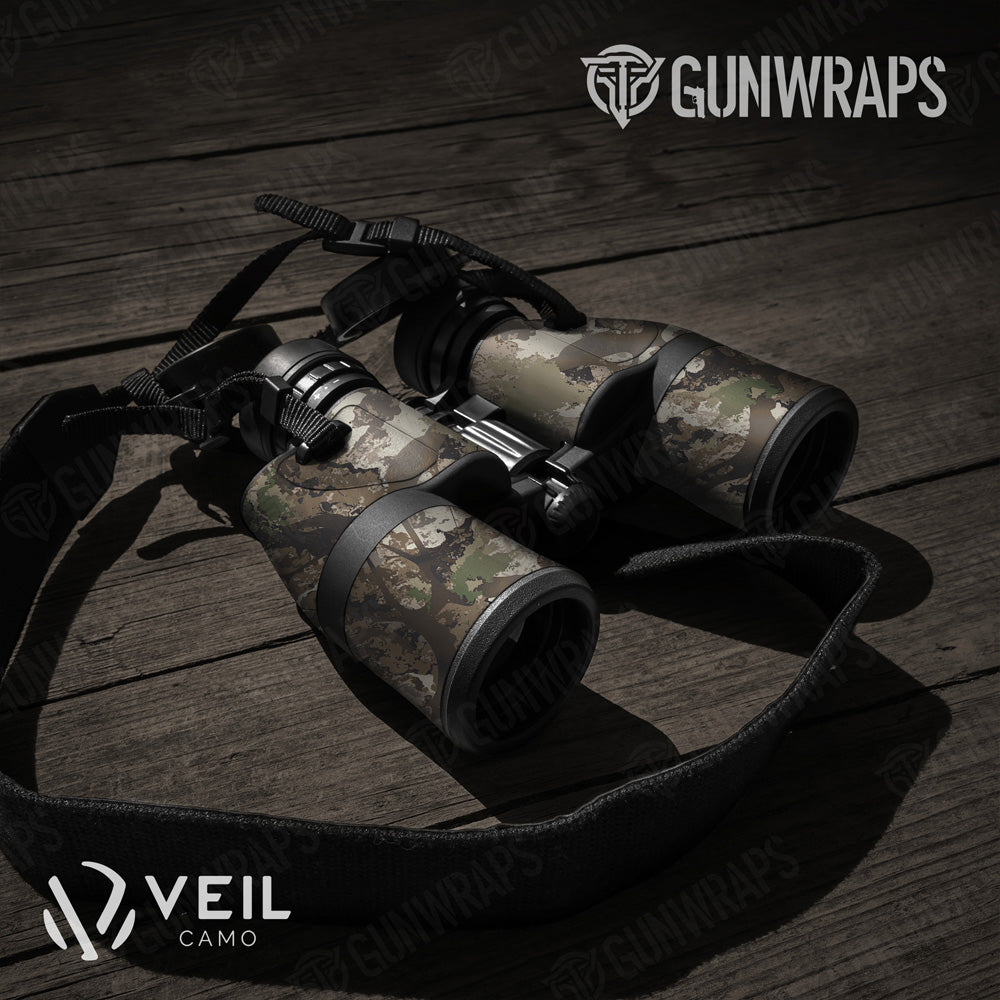 Binocular Veil Stoke Flat Camo Gun Skin Vinyl Wrap