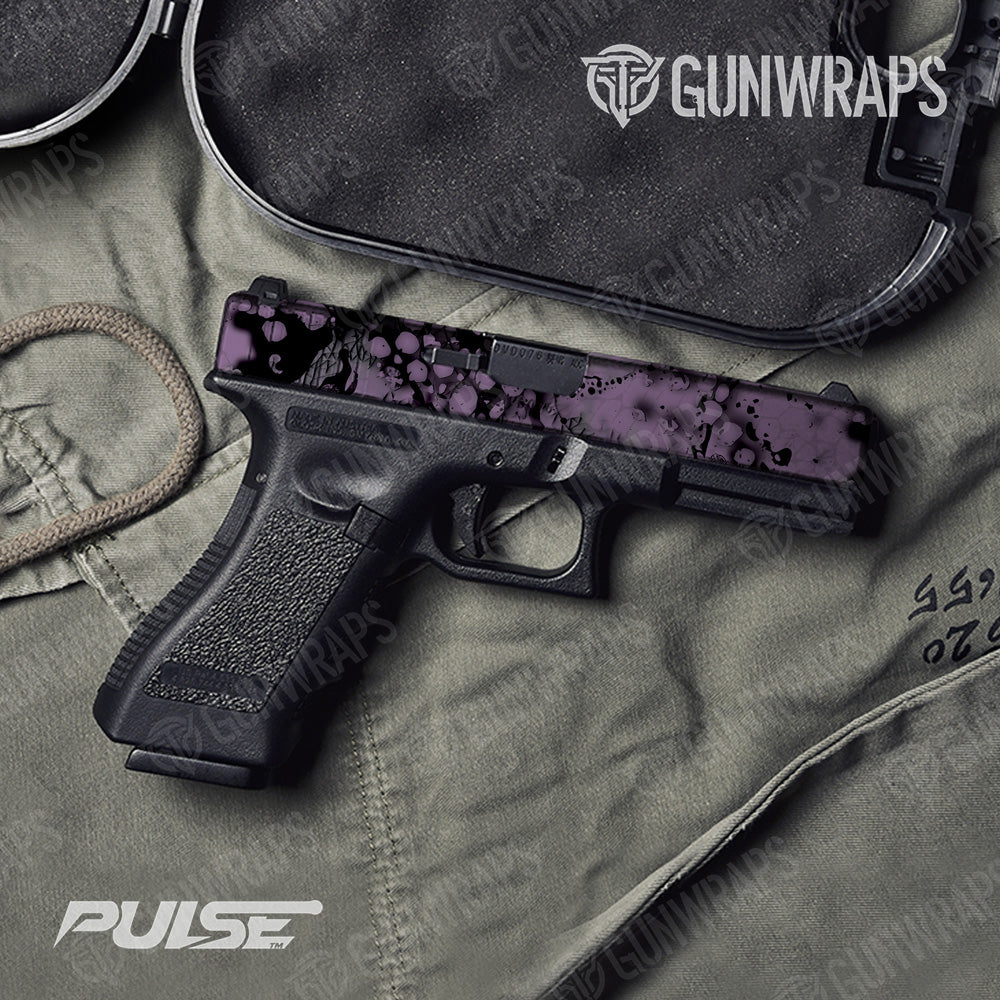 Pistol Slide Pulse Galaxy Camo Gun Skin Vinyl Wrap