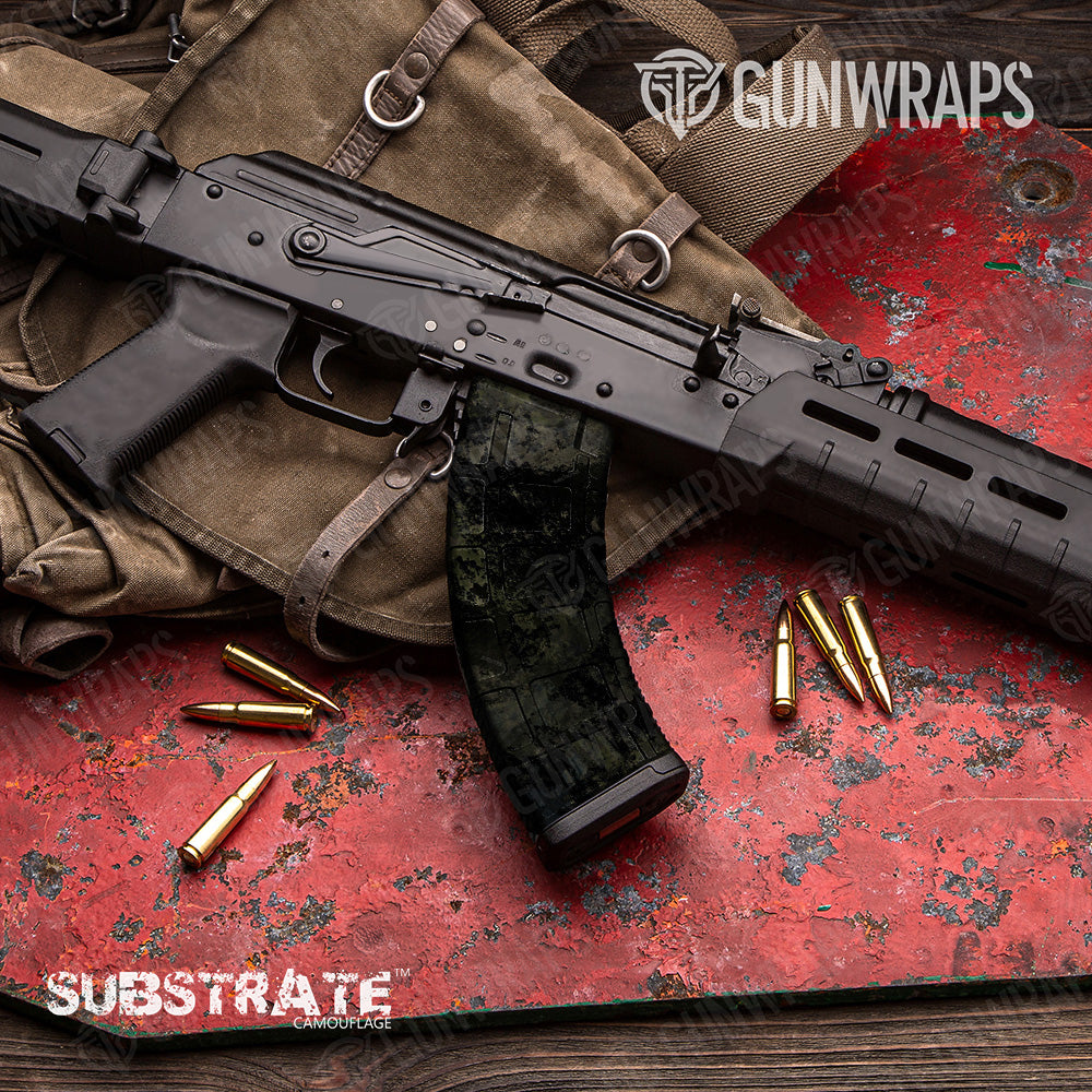 AK 47 Mag Substrate Shadow-Op Camo Gun Skin Vinyl Wrap Film