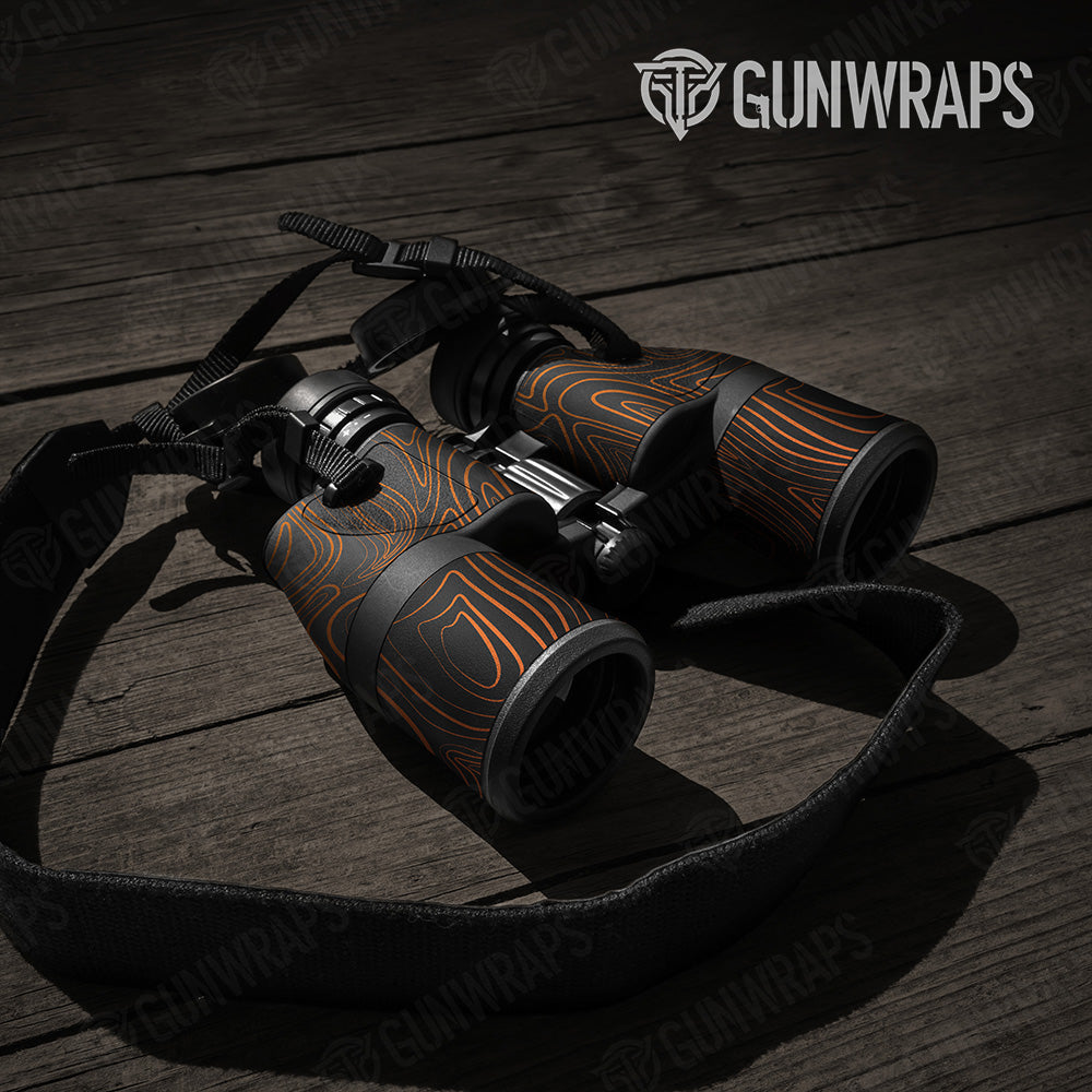Damascus Orange Binocular Gear Skin Vinyl Wrap
