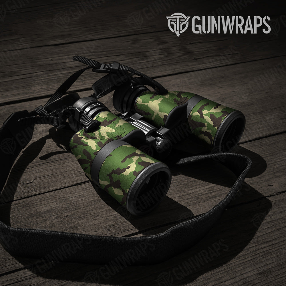 Erratic Jungle Camo Binocular Gear Skin Vinyl Wrap